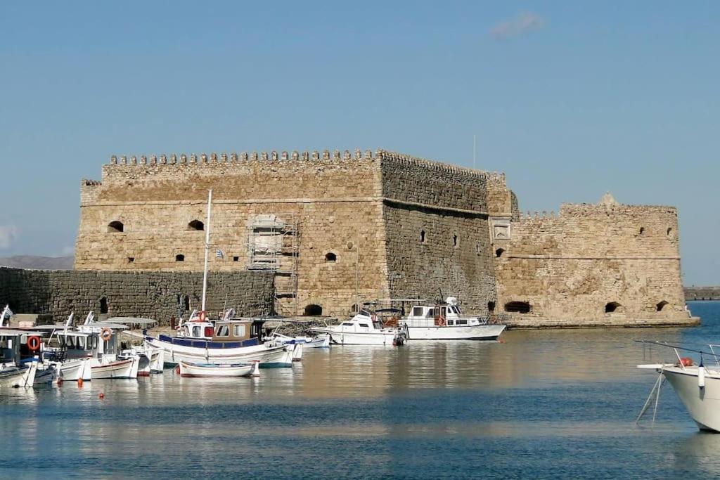 Brio Luxurious Urban Stay In Heraklio,Wifi,Αc Heraklion Zewnętrze zdjęcie